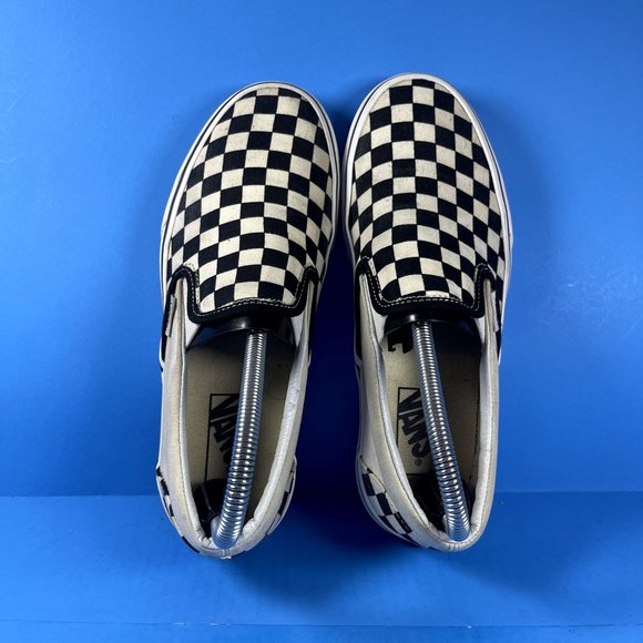Vans Women's Checkerboard Classic Slip On Shoes Size 7.5 - Picture 6 of 11